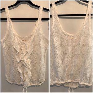 Lace Hollister tank